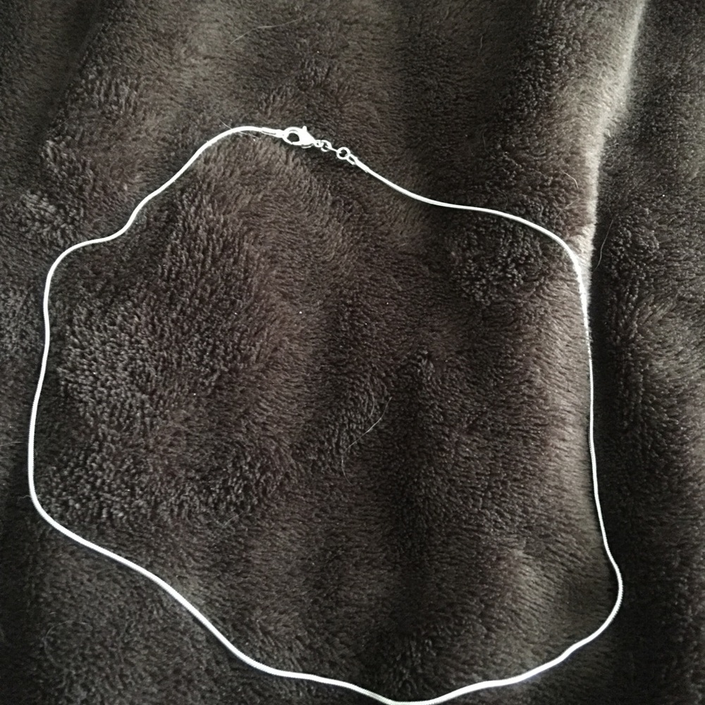 18” Sterling Silver Snake Necklace